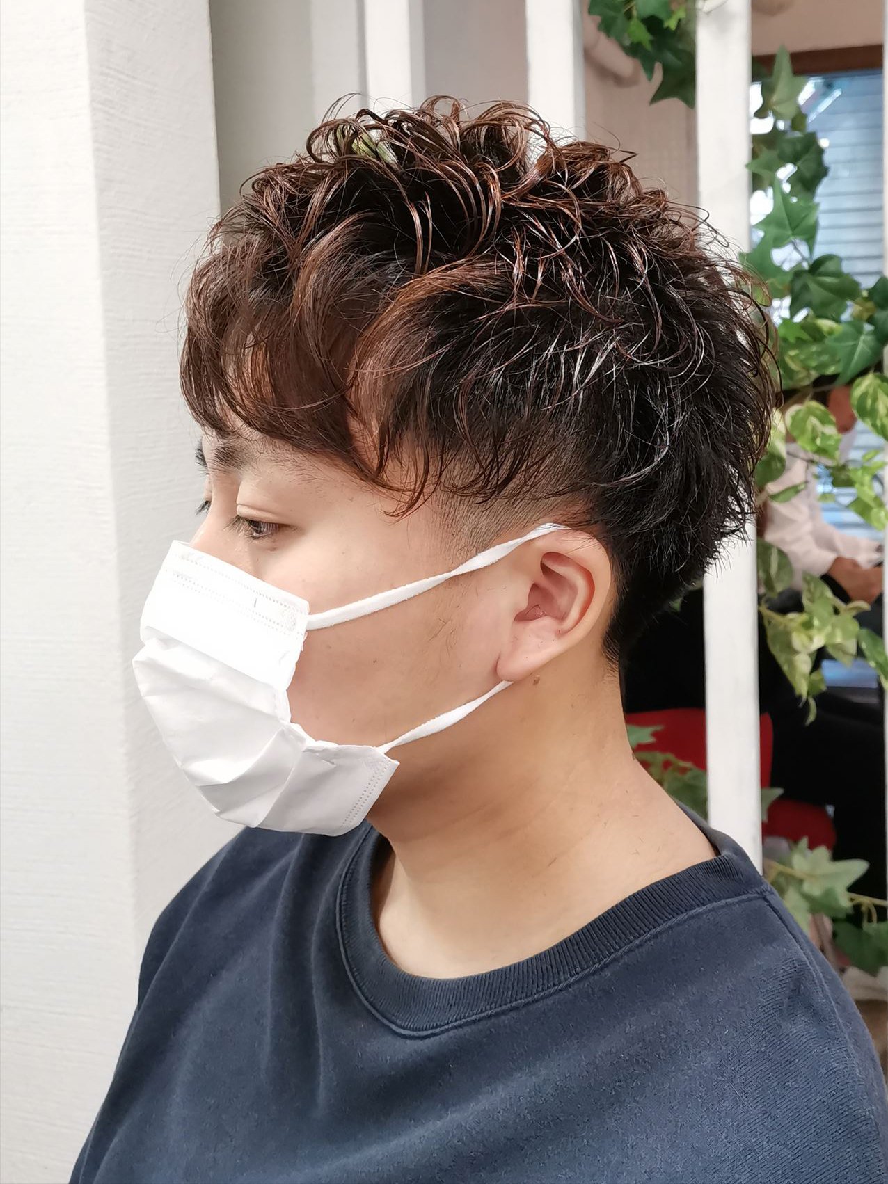 台北松山區日本美髮沙龍的男子髮型3